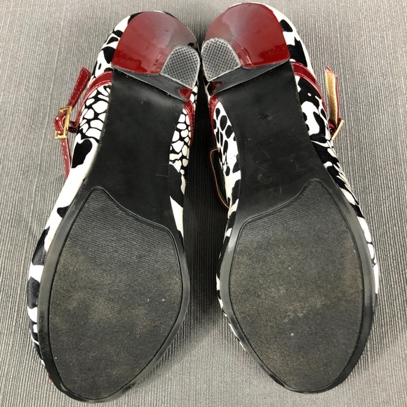 Madden Girl animal print open toe Mary Jane 7.5 - Picture 5 of 6